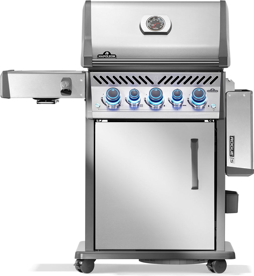 Bakside av Gassgrill Rogue PRO-S 425 rustfritt stål Sizzle Zone - Napoleon