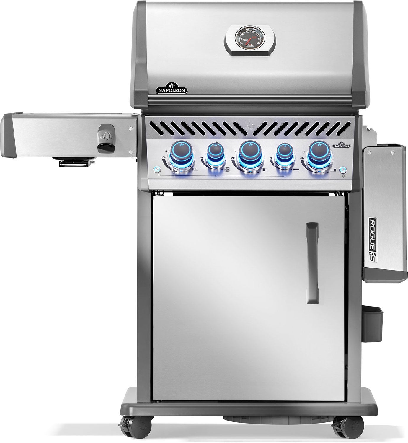 Bakside av Gassgrill Rogue PRO-S 425 rustfritt stål Sizzle Zone - Napoleon