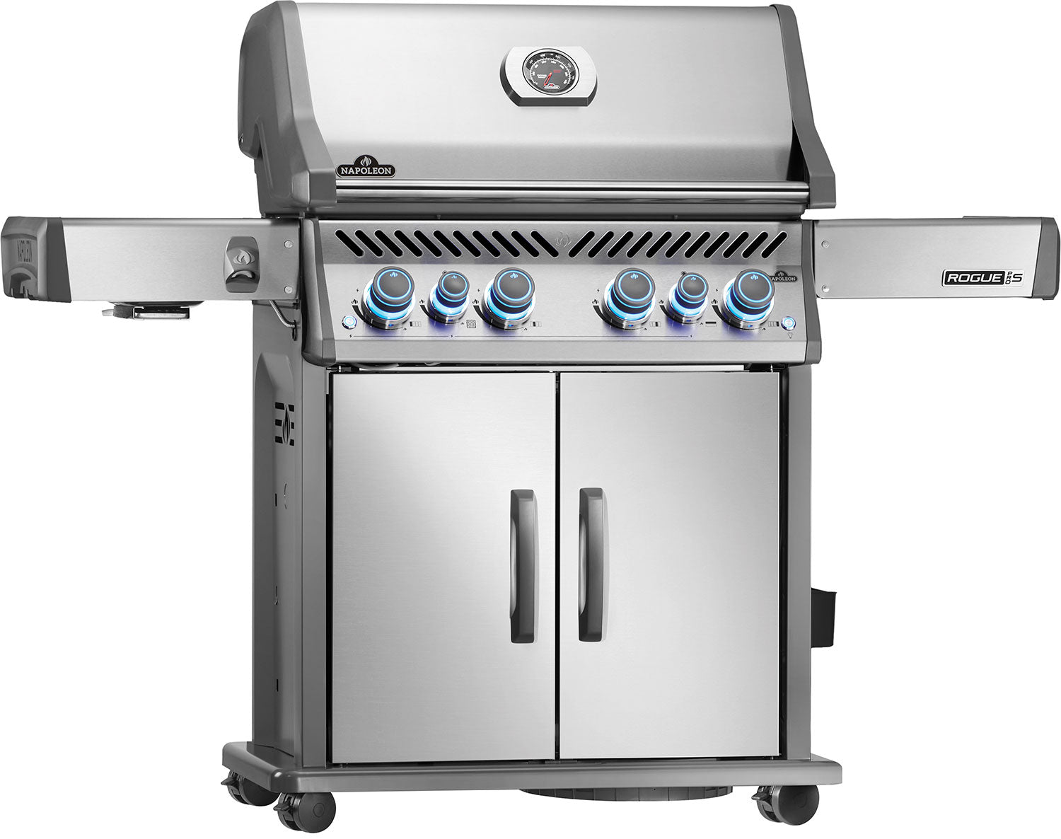 Montert Gassgrill Rogue PRO-S 525 rustfritt stål Sizzle Zone Napoleon