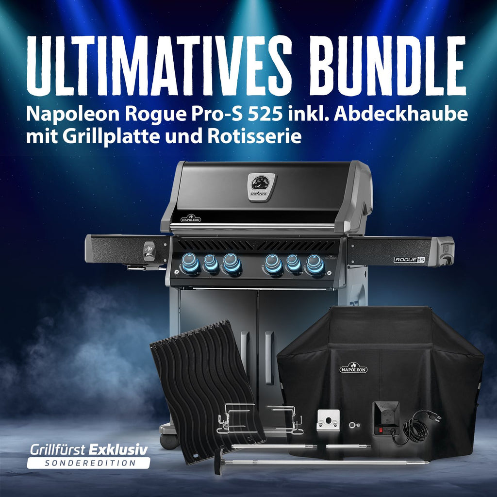 Gassgrill Rogue PRO-S 525 Sizzle Zone Grillfürst Edition bakside
