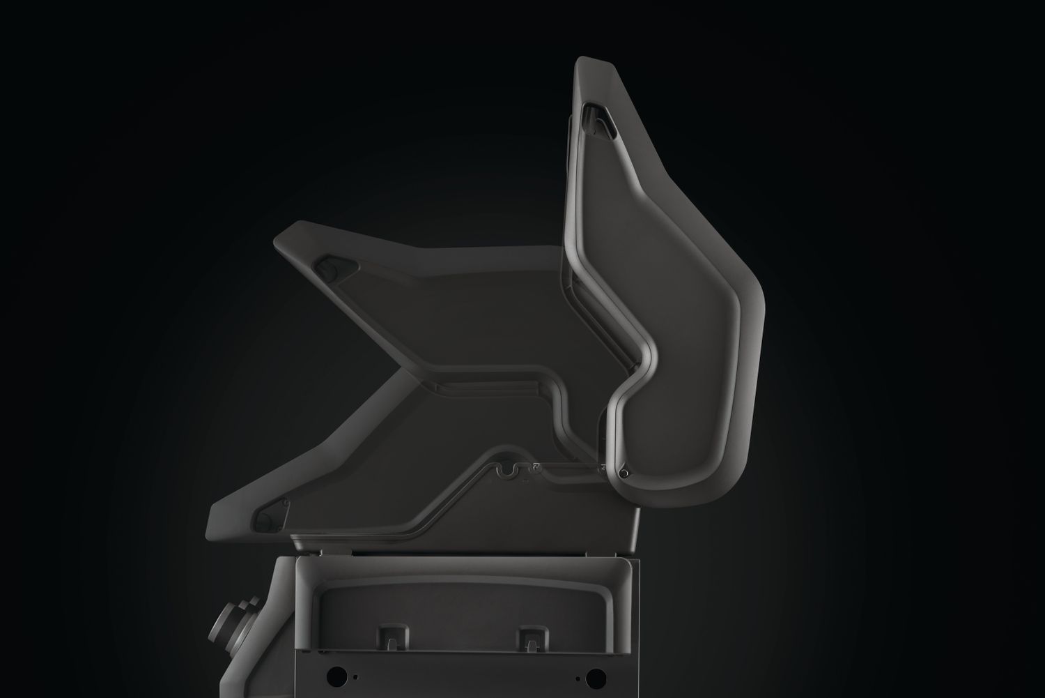 Gassgrill Rogue XT 425 all black med Sizzle Zone med klappede sidebord