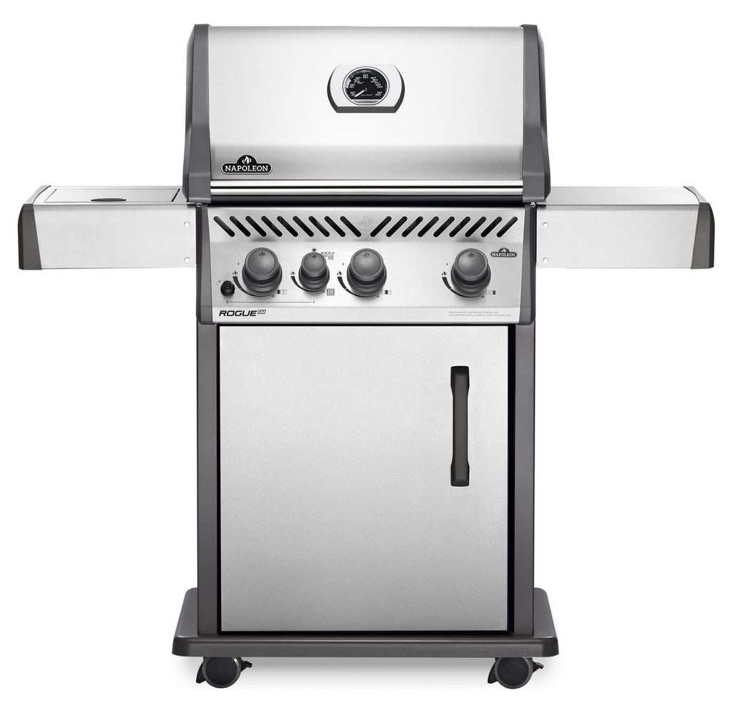 Gassgrill Rogue XT 425 rustfritt stål front