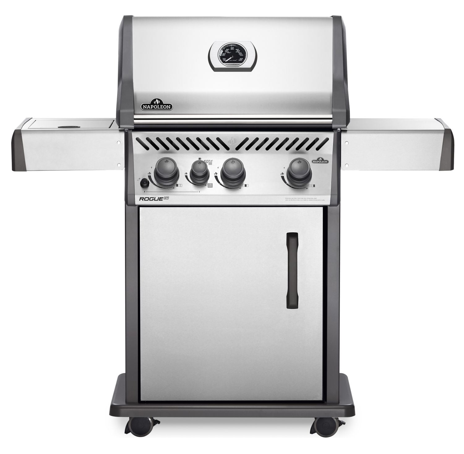 Gassgrill Rogue XT 425 rustfritt stål front