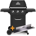 Gassgrill Royal 320 Shadow 3 brennere støpejernsrist forfra