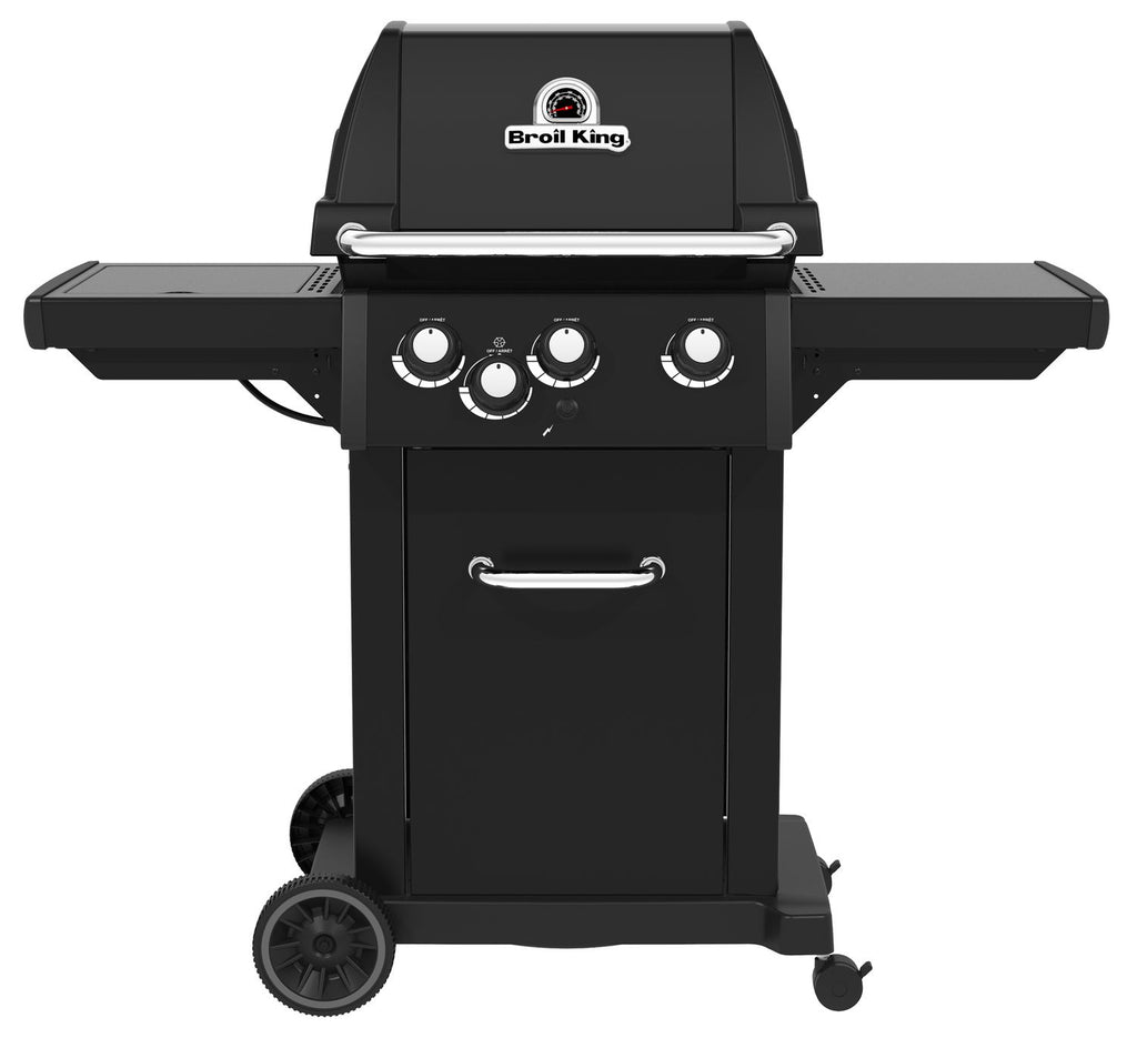 Gassgrill Royal 340 Shadow 3 brennere med sidebrenner bakside