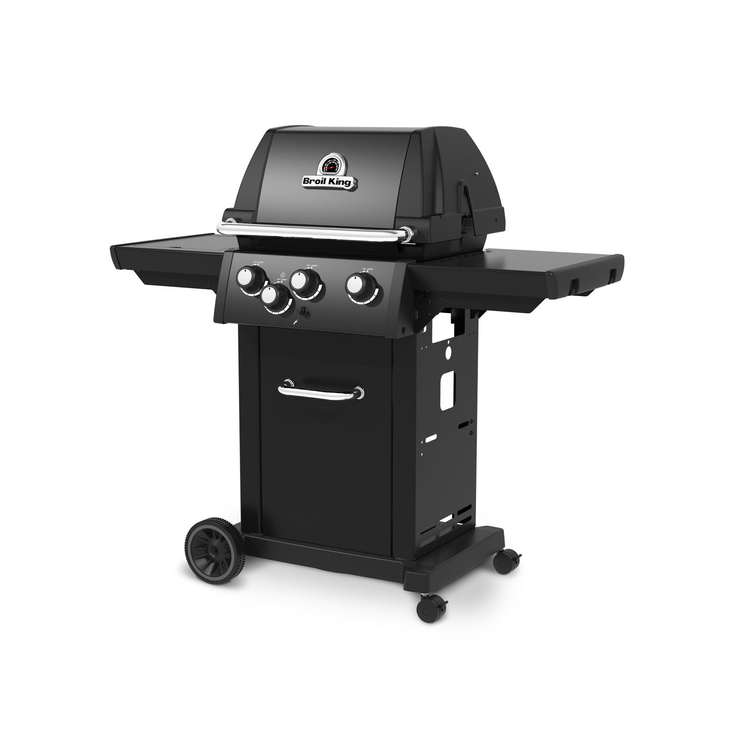 Gassgrill Royal 340 Shadow med sammenklappede sider