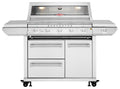Gassgrill Signature 7000 5 brennere med sidebrenner - BeefEater forfra