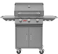 Gassgrill Steer Premium 3 brennere rustfritt stål BULL forfra