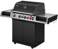 Gassgrill UNIQ 4 IK med CRUSTER bakbrenner forfra