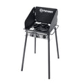 Gasskoker GE45 med enkeltbrenner 5 kW 45x45 cm Petromax forfra