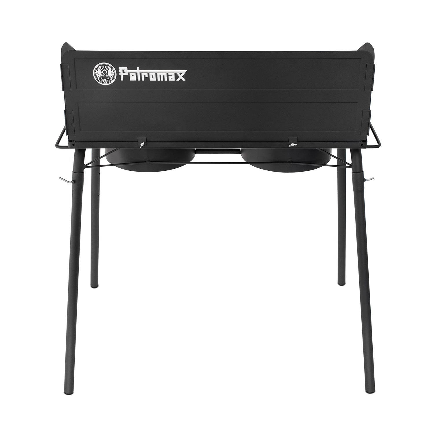 Gasskoker GE90 med 2 brennere 90x45 cm kokflate detaljbilde av brennere