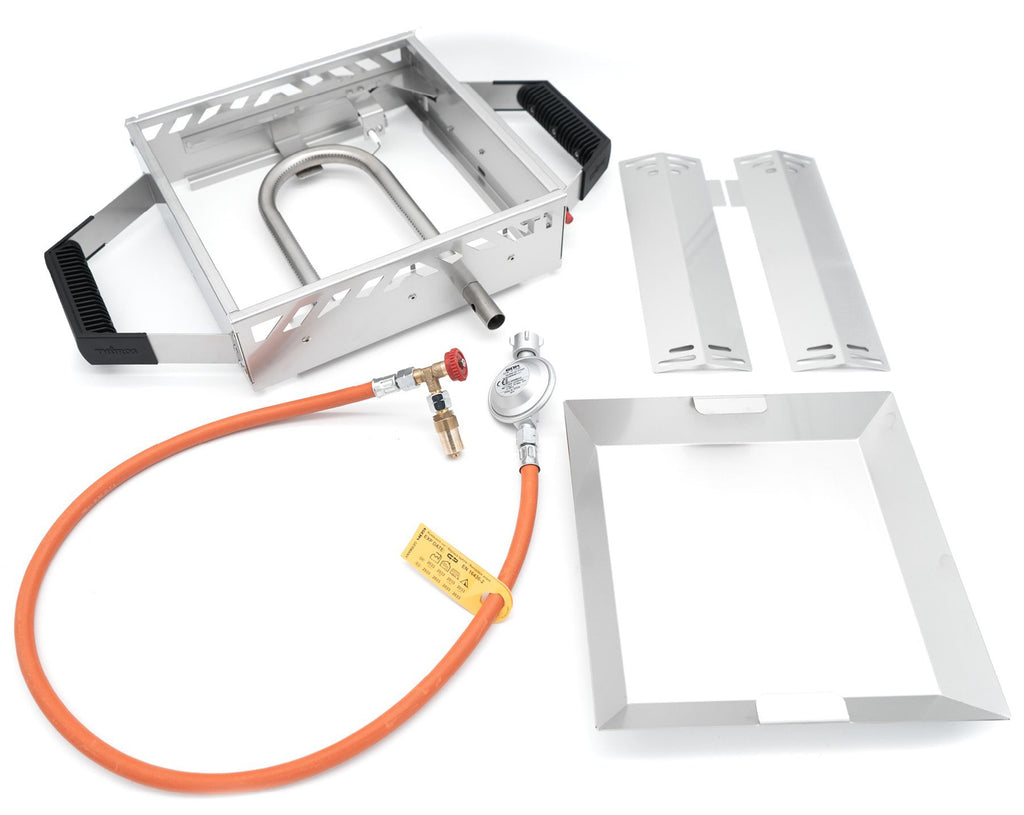 Gassoppsats for T1 bordgrill 30x30 cm 5 kW Thüros forfra