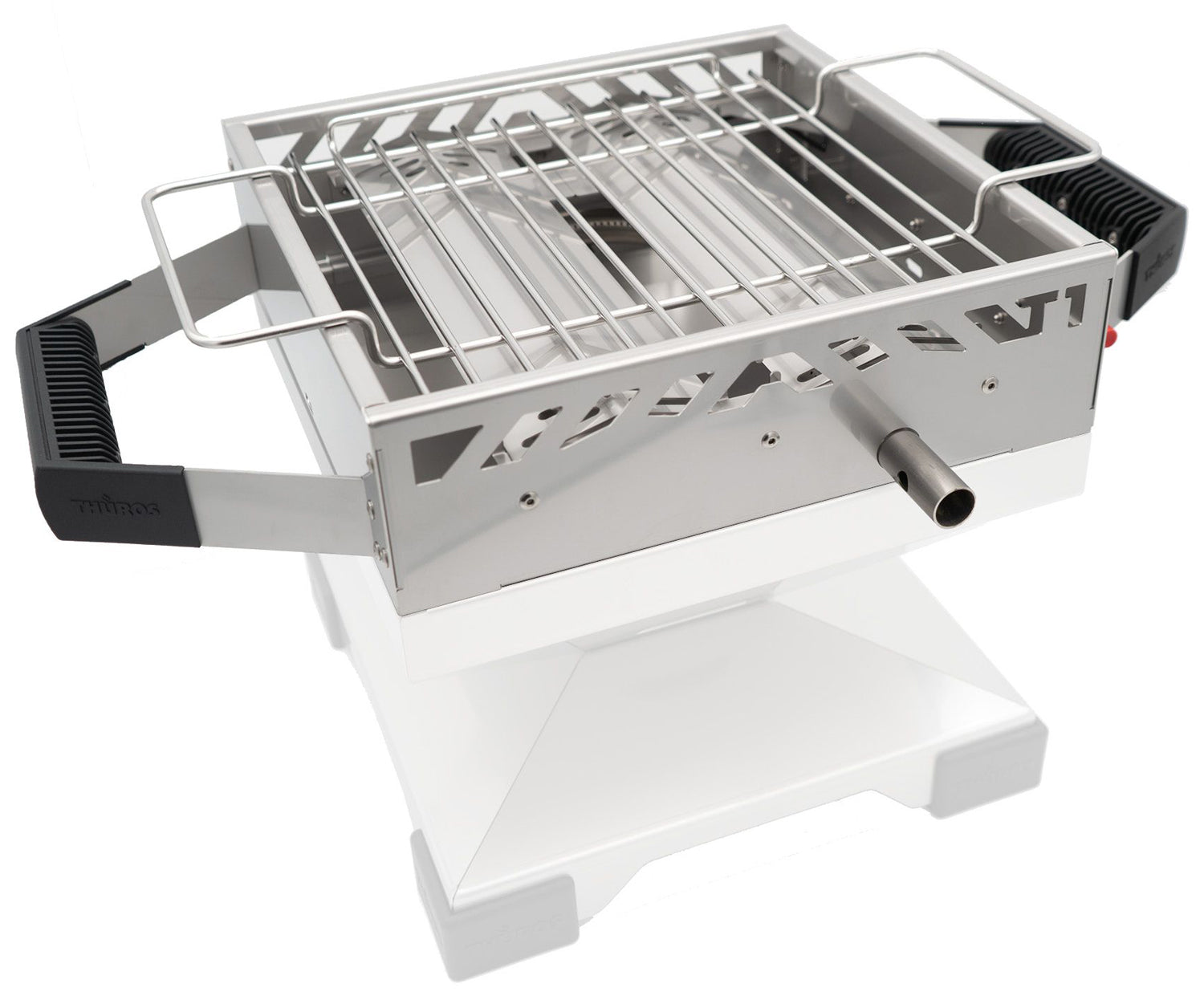 Gassoppsats for T1 bordgrill 30x30 cm 5 kW - Thüros bakside