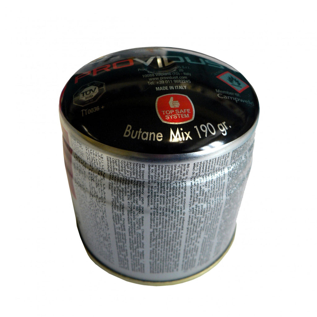 Gasspatron 190 g butan-propan stikkpatron - TGO forfra