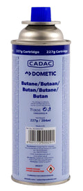 Gasspatron 227 g butan med bajonettkobling SSN-29 - CADAC forfra