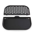 GBS 2in1 Sear Grate & grillplate støpejern - Weber forfra