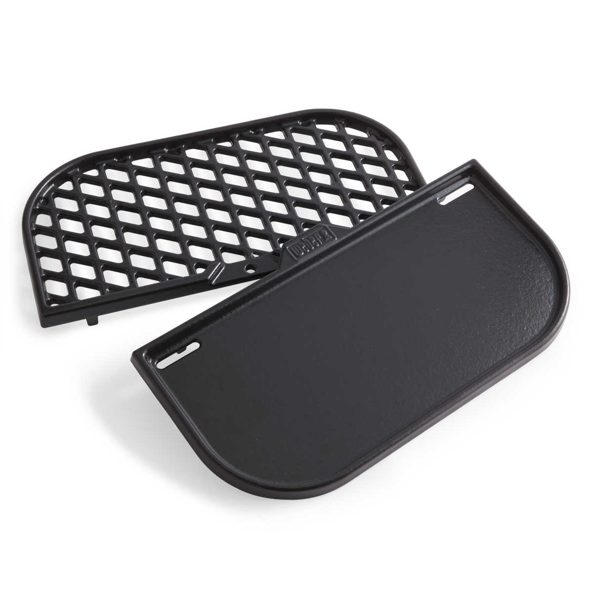 GBS 2in1 Sear Grate & grillplate støpejern - Weber bakside