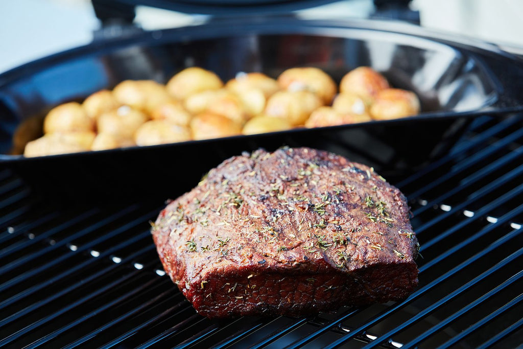 Detalj av Gourmet halvmåne grillskåler 2-delt for kulegrill - Outdoorchef