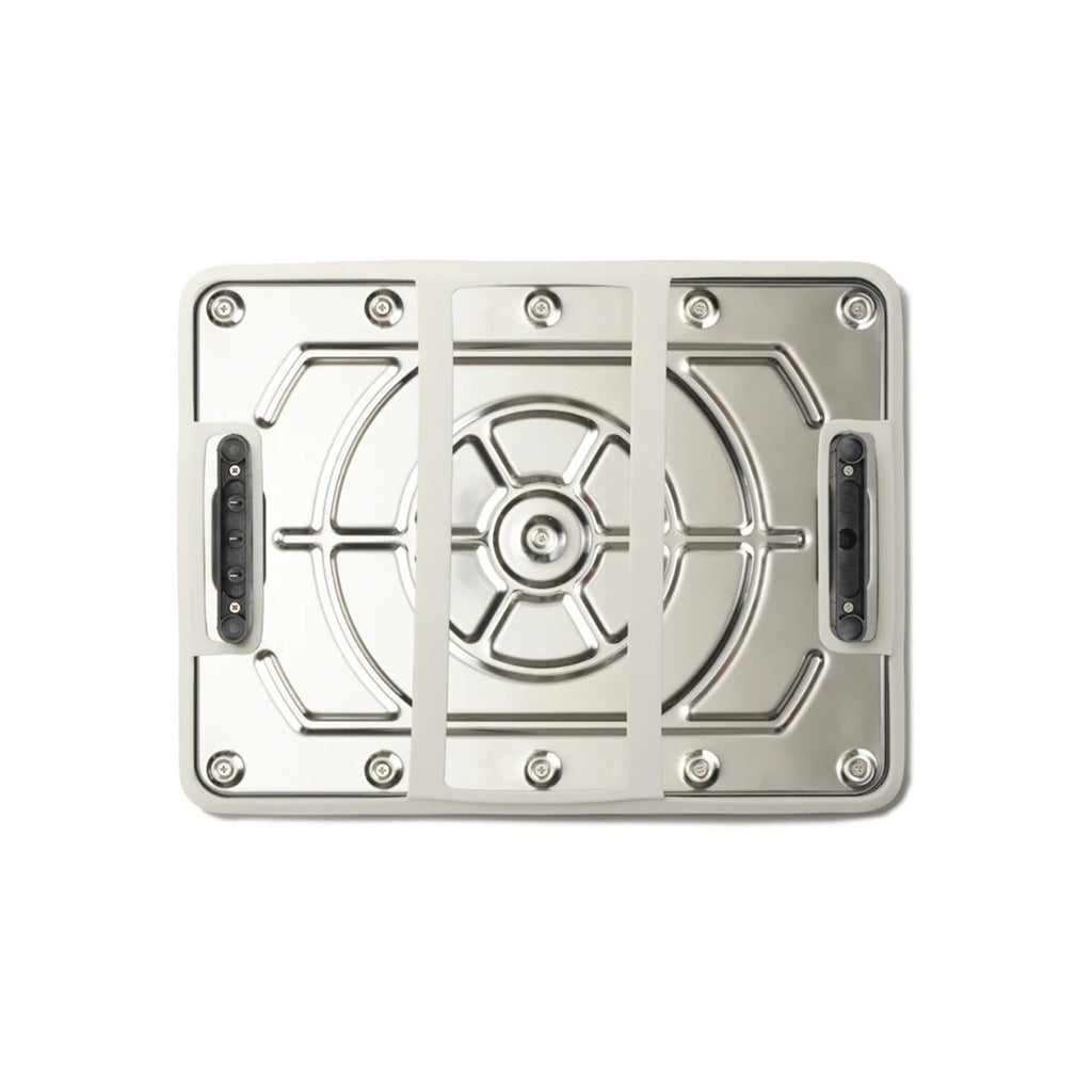 Montert Grill Guard silikonkant hvit for Magic Grill abien på grillen