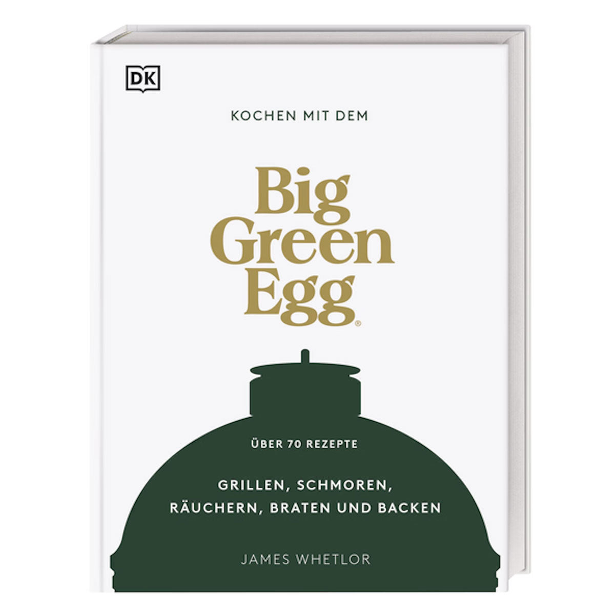 Grillbok matlaging med Big Green Egg forside