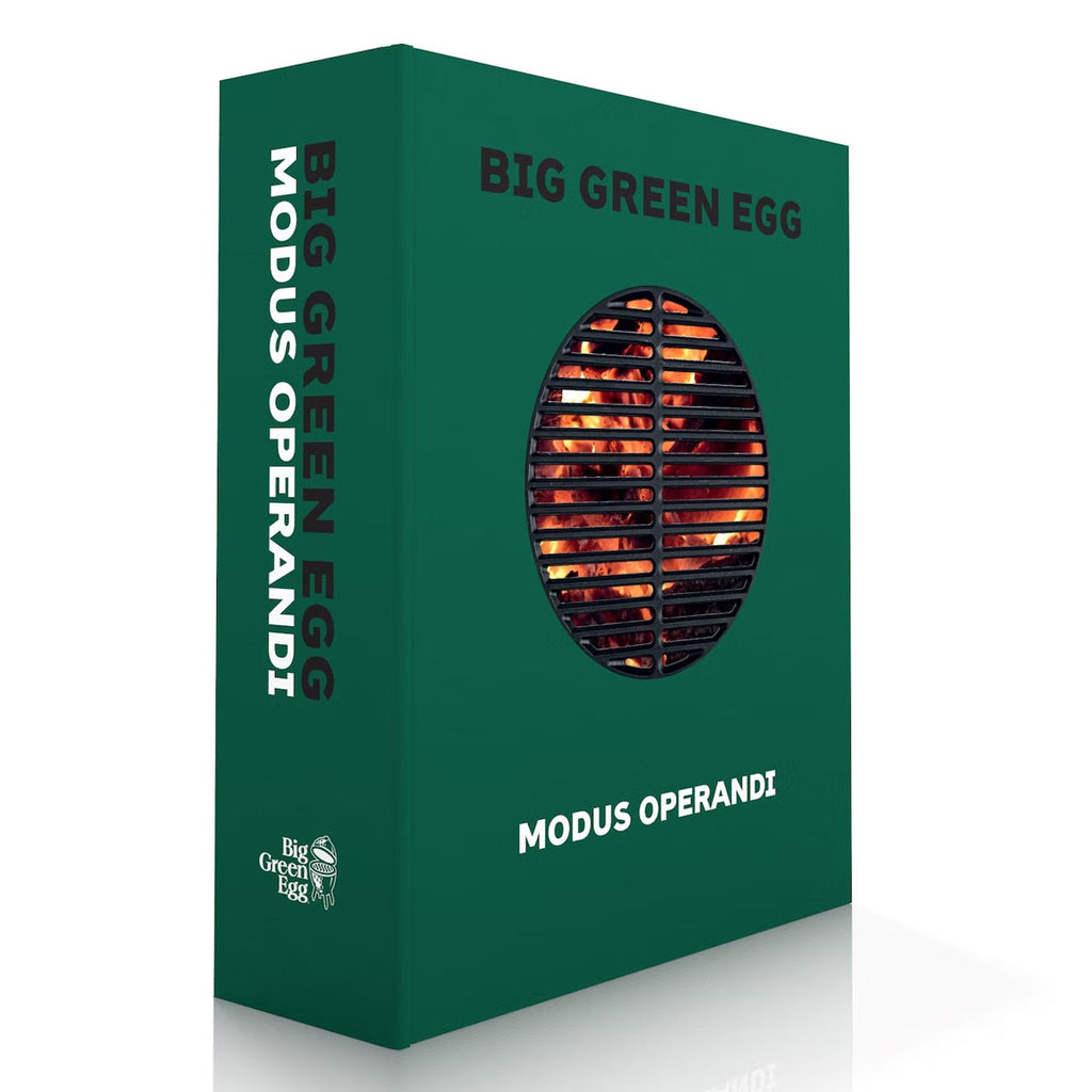 Grillbok Modus Operandi keramisk grill Big Green Egg forside