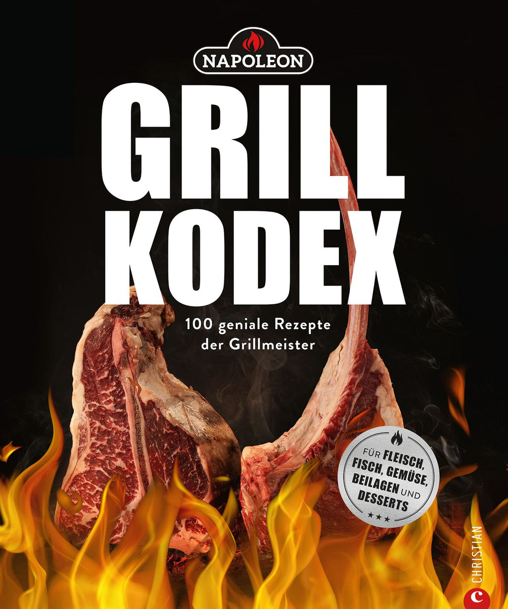 Grillbok Napoleon Grill Kodex 100 oppskrifter forside