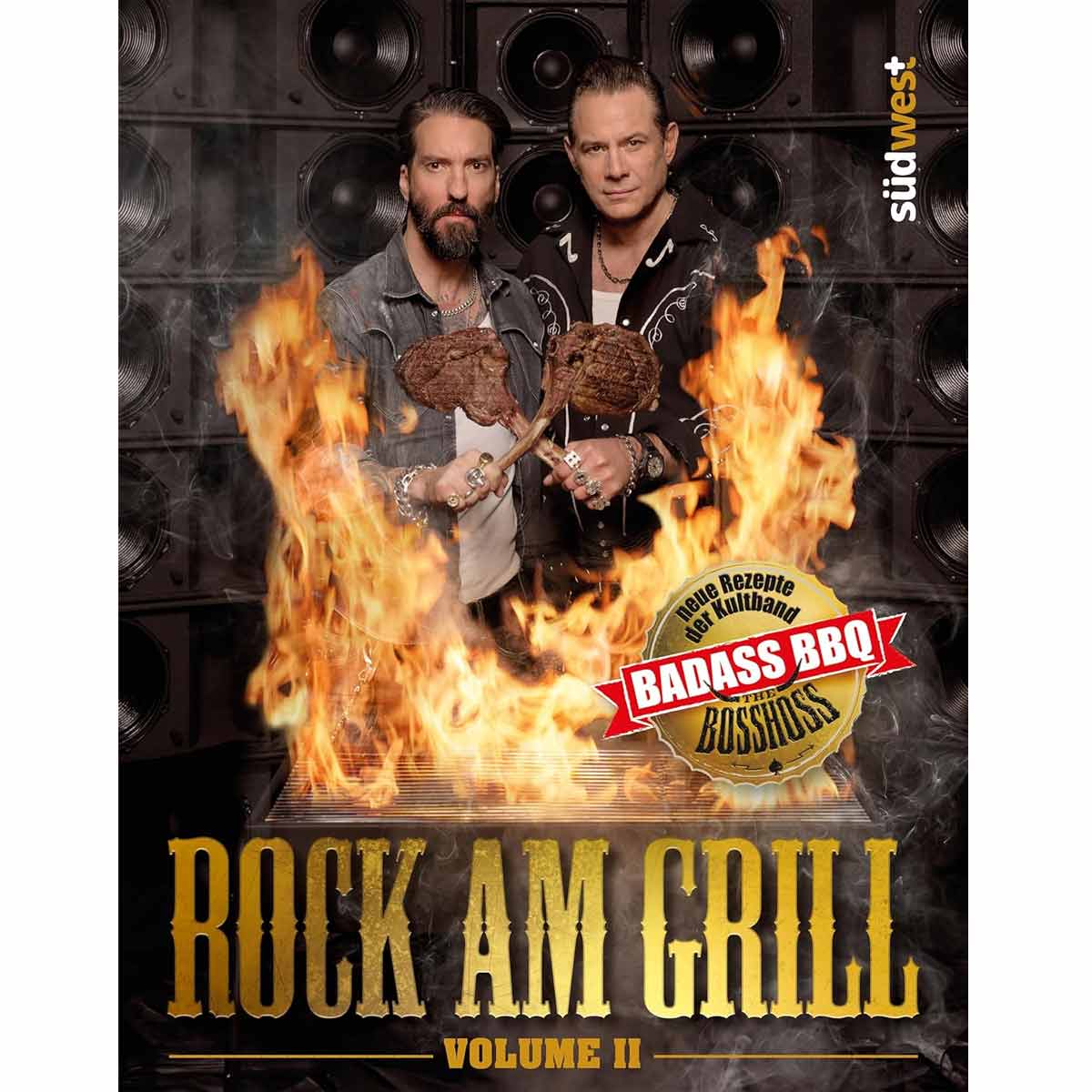 Grillbok The BossHoss Rock am Grill Volume II forside