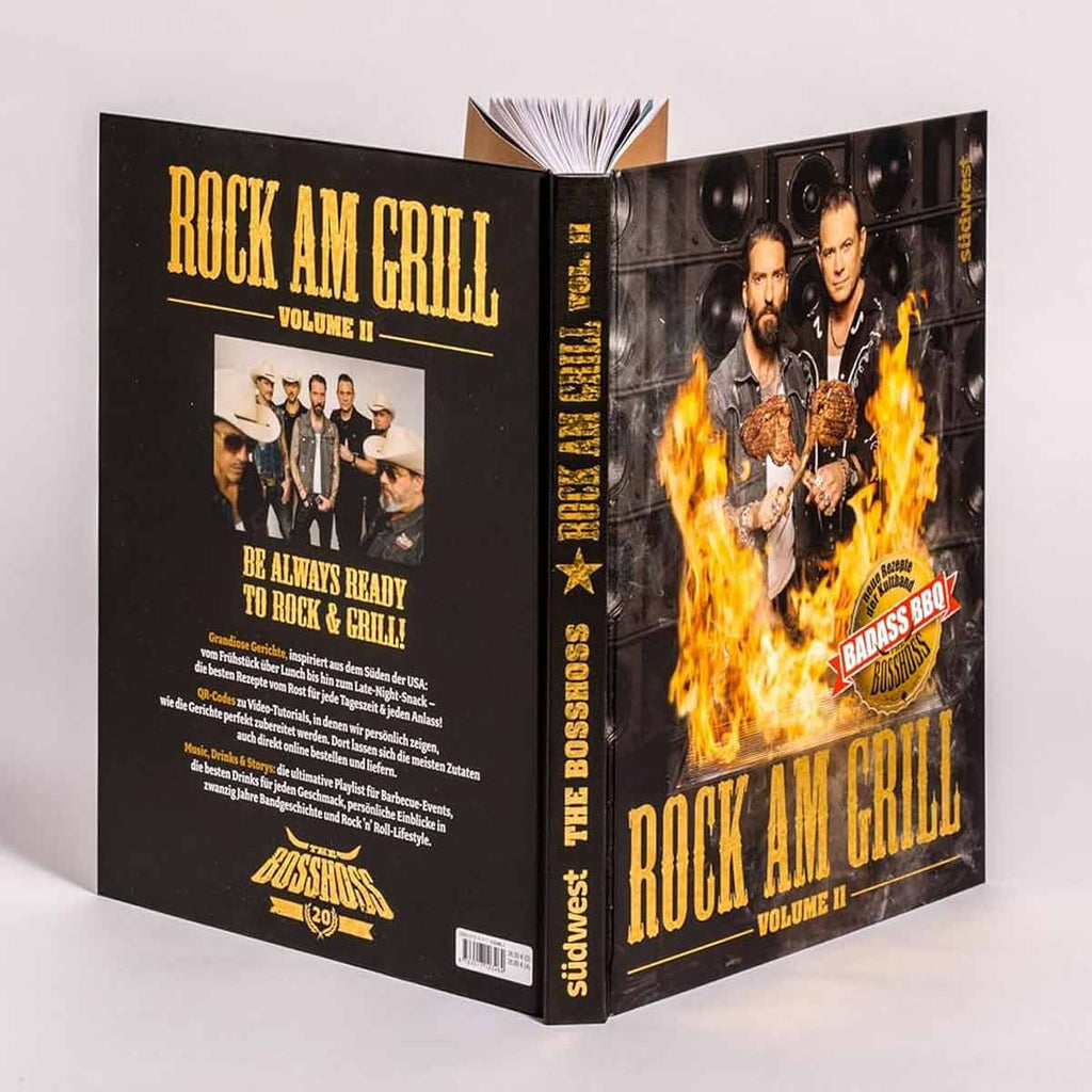 Videooppskrift demonstrasjon i Grillbok The BossHoss Rock am Grill Volume II