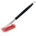 Grillbørste 3-hode nylon 44,5 cm - SANTOS forfra