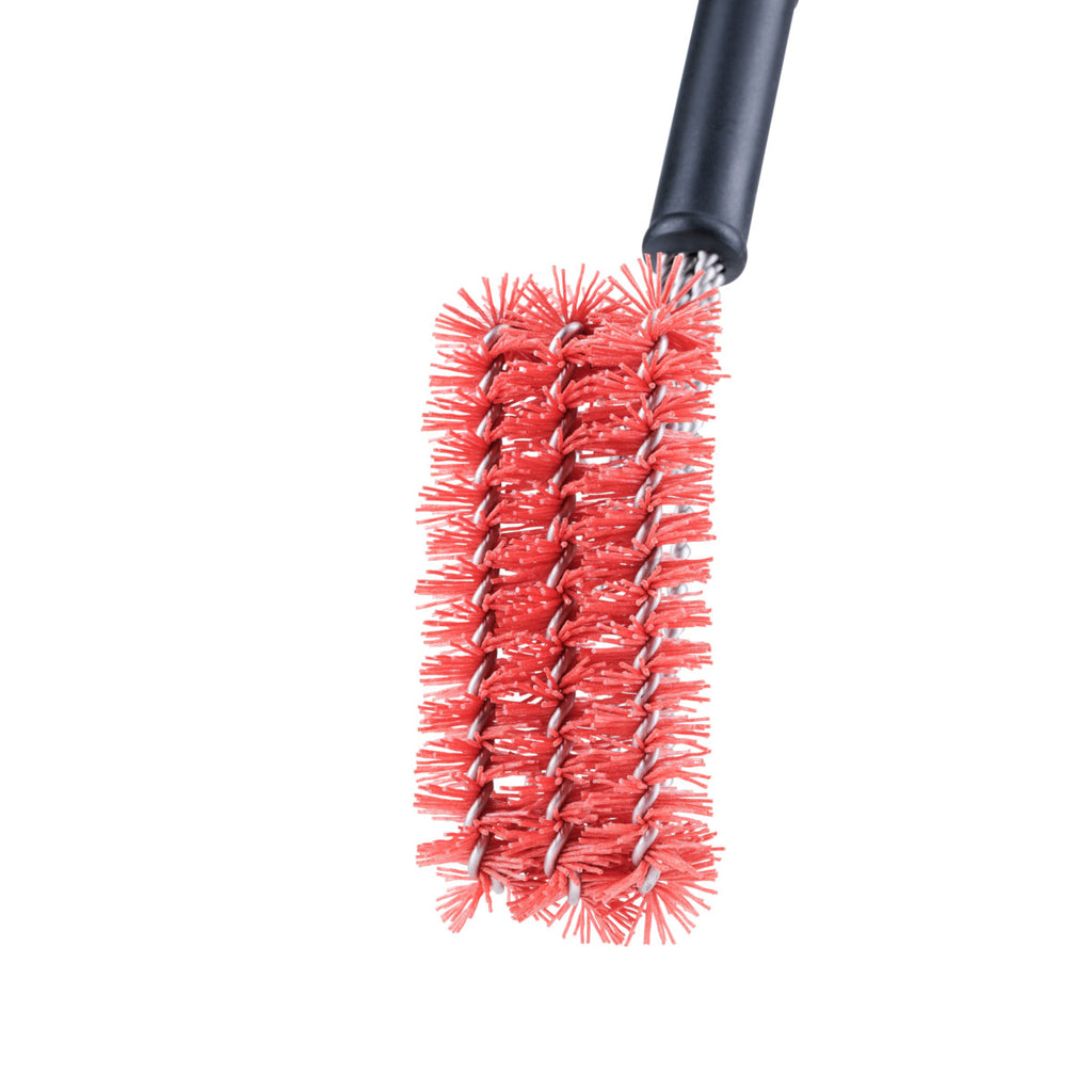 Detalj av nylonbust på Grillbørste 3-hode nylon 44,5 cm - SANTOS
