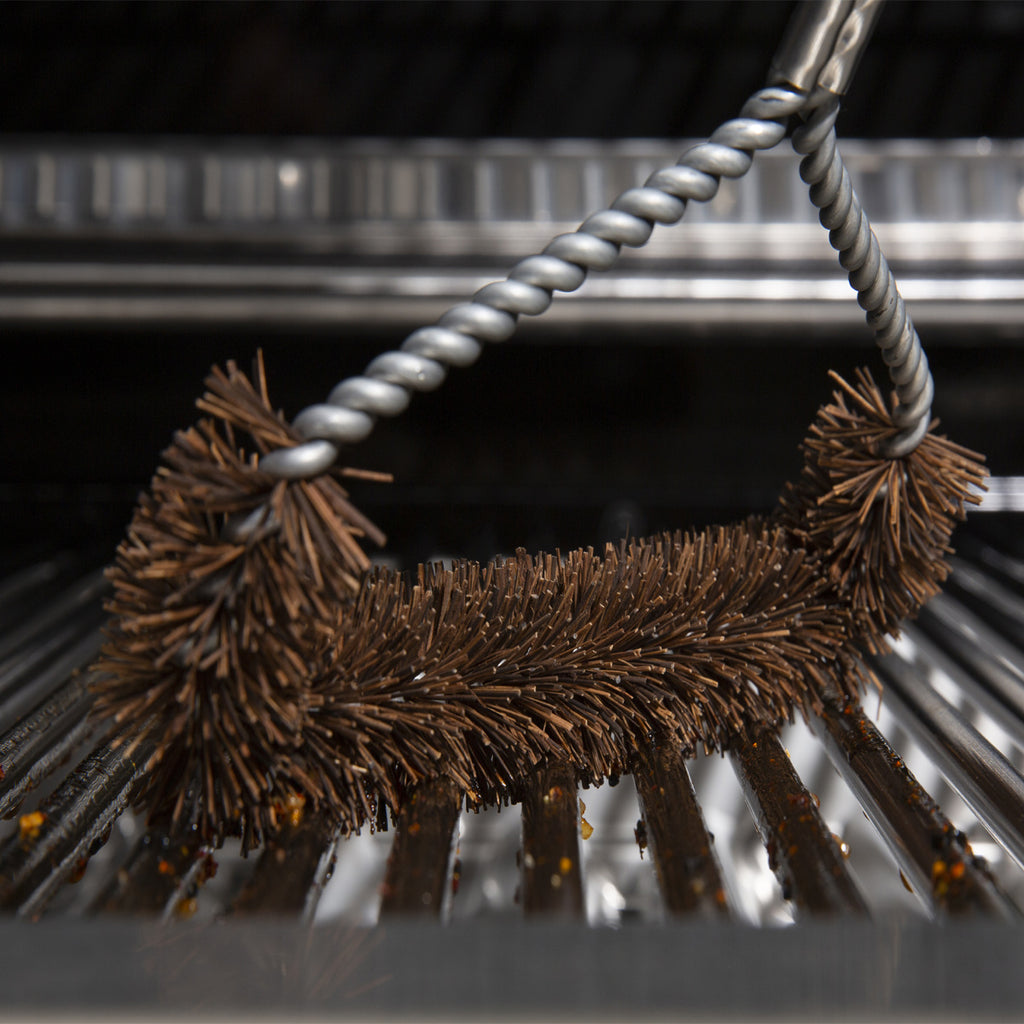 Grillbørste Baron spiral rengjøring Broil King bakside
