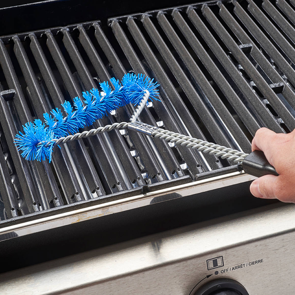 Grillbørste nylon 46 cm - Broil King bakside