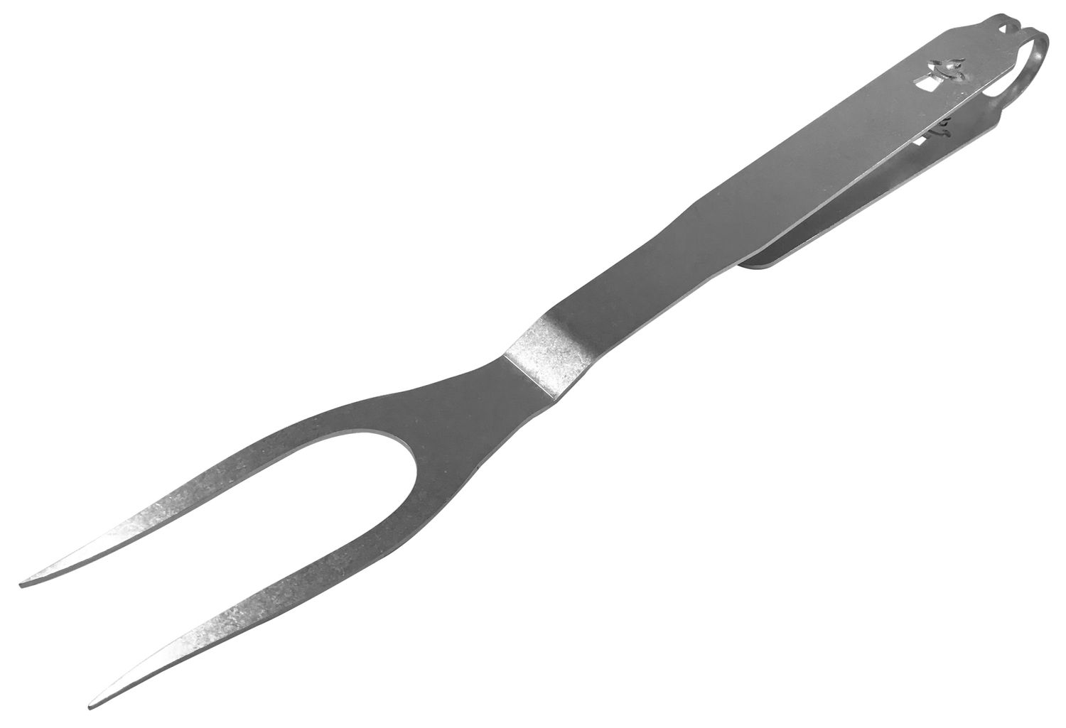 Grillgaffel 40 cm rustfritt stål - Remundi for grilling