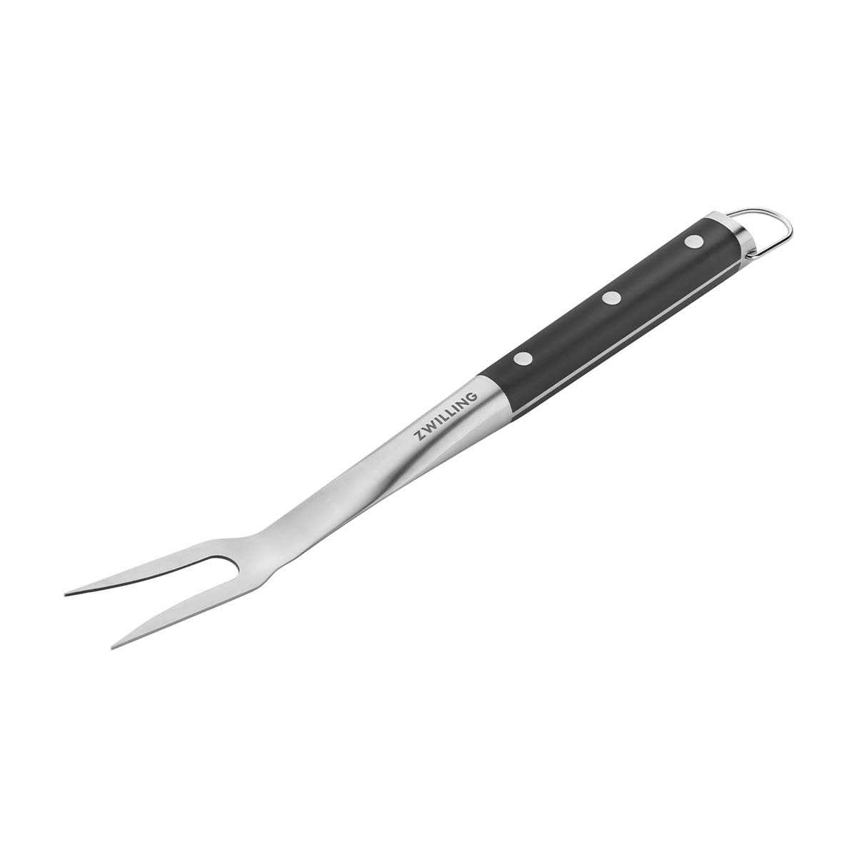 Grillgaffel BBQ+ 41 cm rustfritt stål forfra
