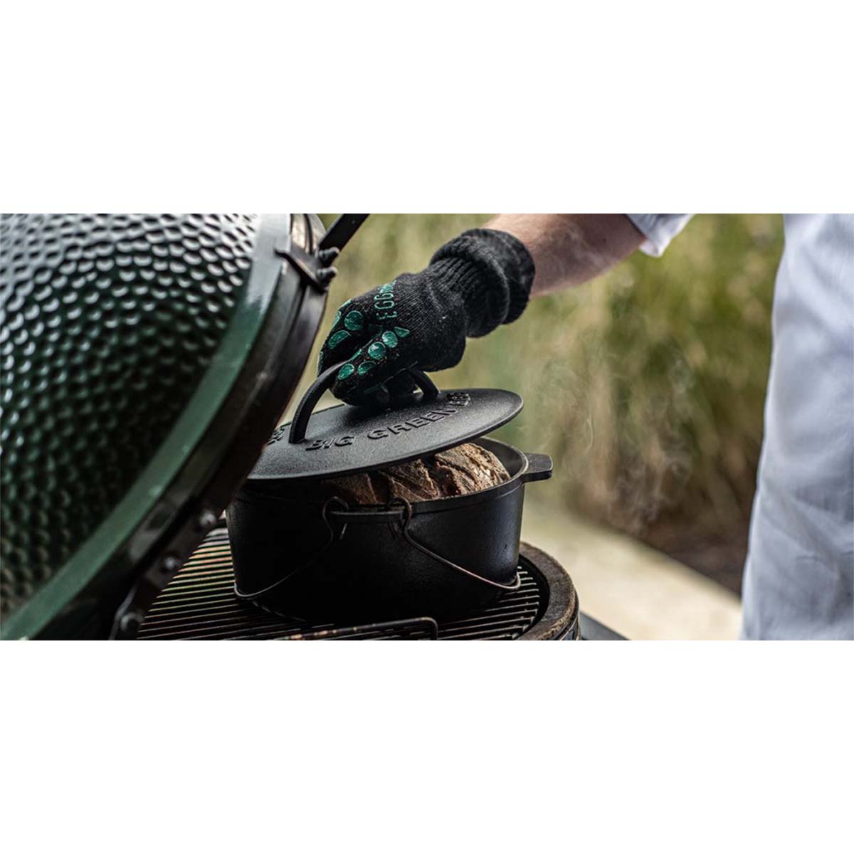 Grillhanske EGGmitt universalstørrelse - Big Green Egg nærbilde