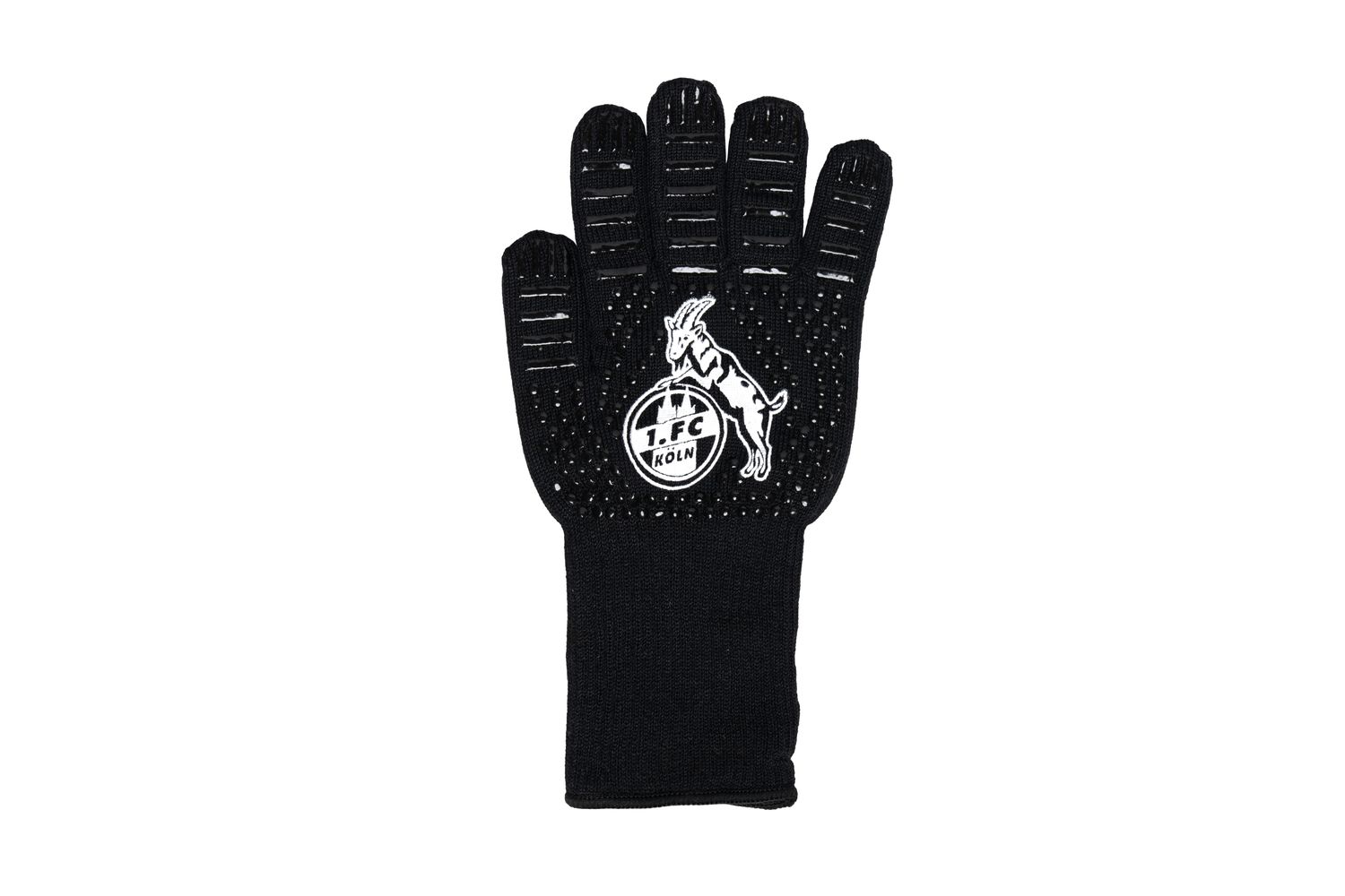 Grillhanske silikon/aramid 1. FC Köln Edition 500°C - Grillfürst forfra