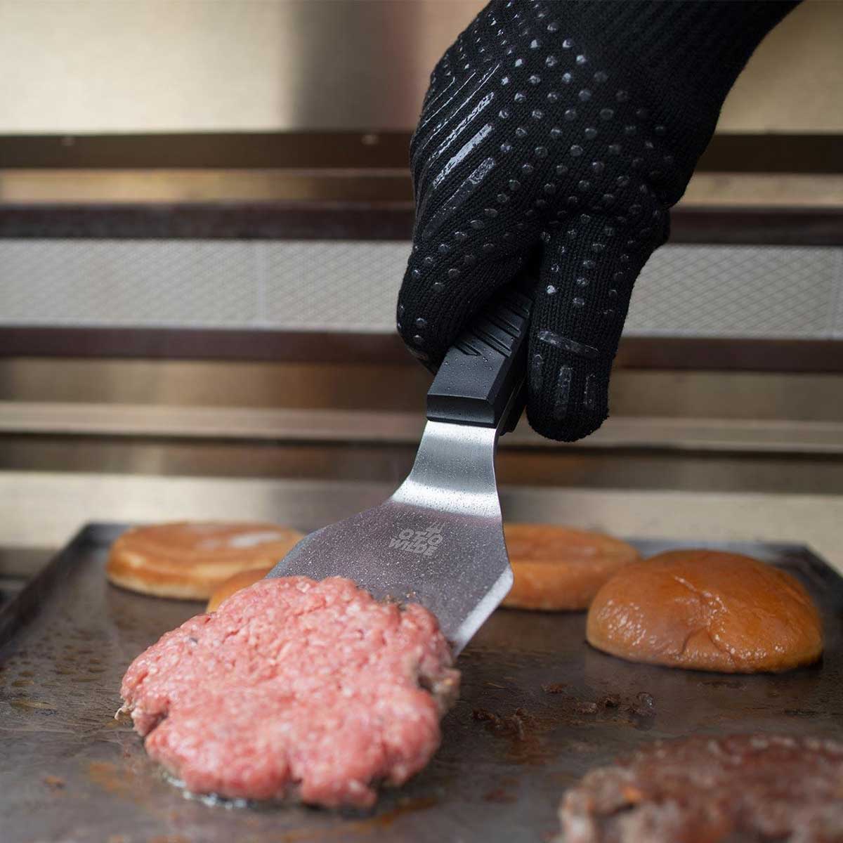 Montert Grillhansker aramid varmebestandig 350 °C - Otto Wilde på hånd