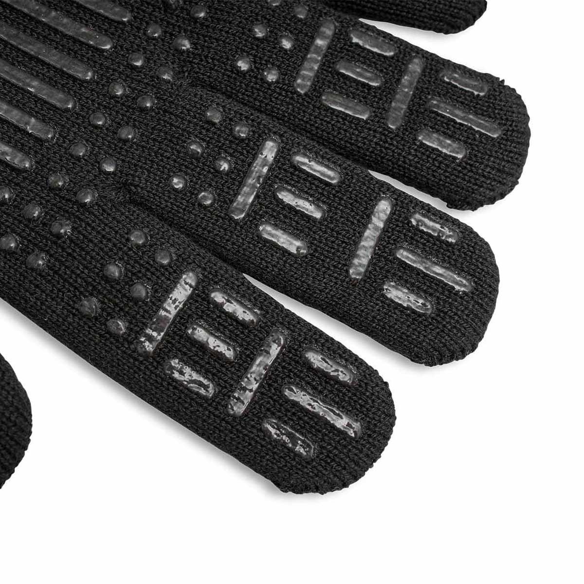 Nærbilde av aramidmateriale i Grillhansker aramid varmebestandig 350 °C - Otto Wilde