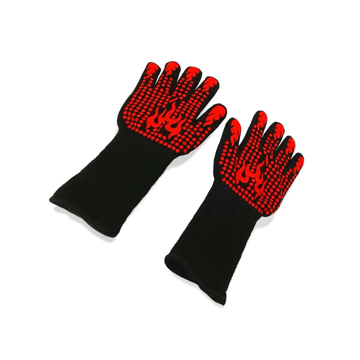Grillhansker aramid varmebestandig 500 °C - FireRocket forfra