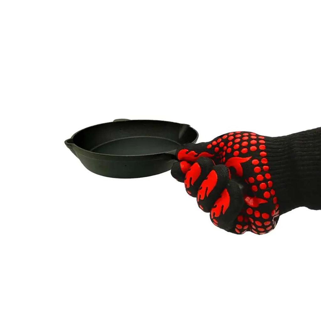 Grillhansker aramid varmebestandig 500 °C - FireRocket bakside