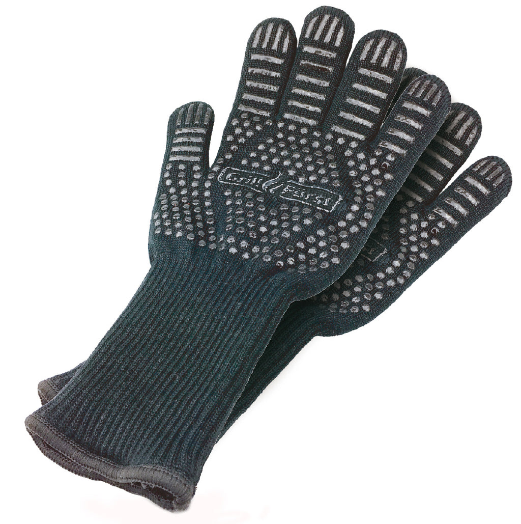Grillhansker silikon/aramid 500°C L-XL par Grillfürst forfra