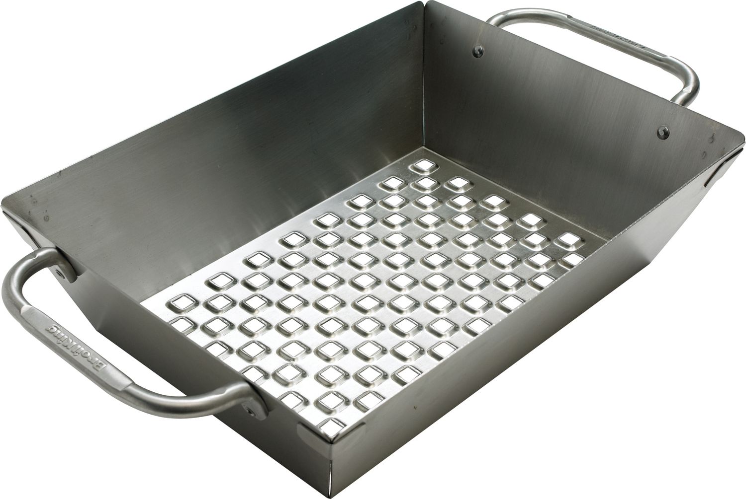 Grillkurv Imperial rustfritt stål 33,5x24,5 cm - Broil King forfra