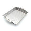 Grillkurv L rustfritt stål 35 x 24,2 cm - SANTOS forfra