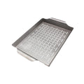 Grillkurv M rustfritt stål 33 x 22,4 cm - SANTOS forfra