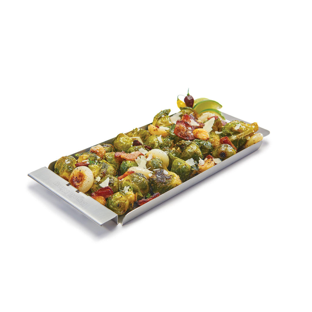 Grillkurv Narrow Topper 36,8 x 16,5 cm rustfritt stål bakside