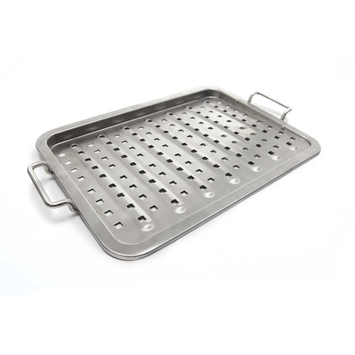 Grillkurv perforert 40 x 28 cm - Broil King forfra