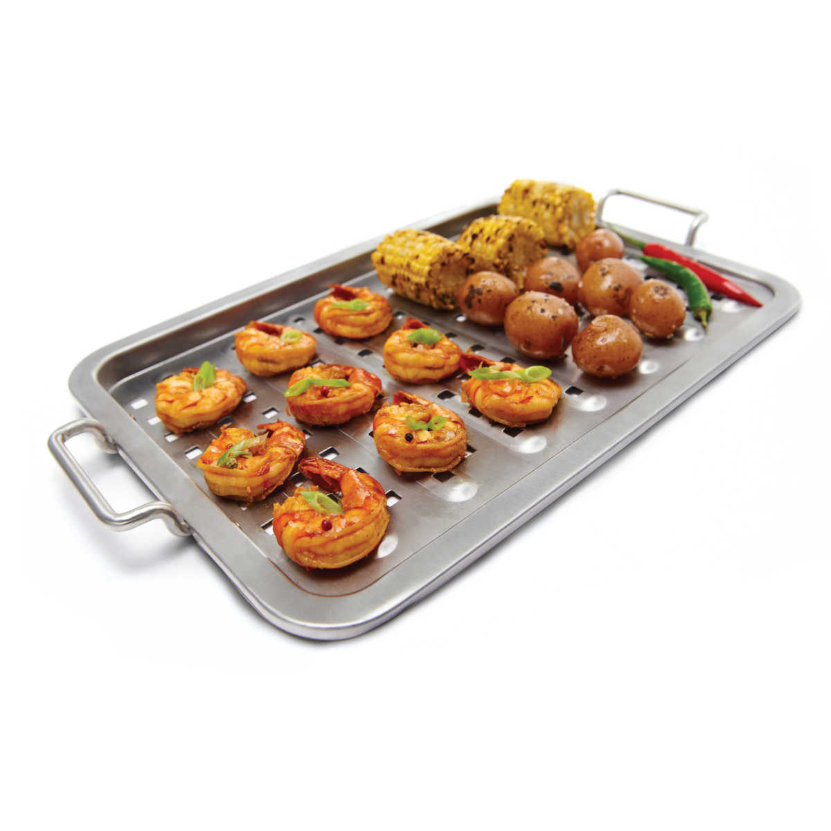 Grillkurv perforert 40 x 28 cm - Broil King bakside