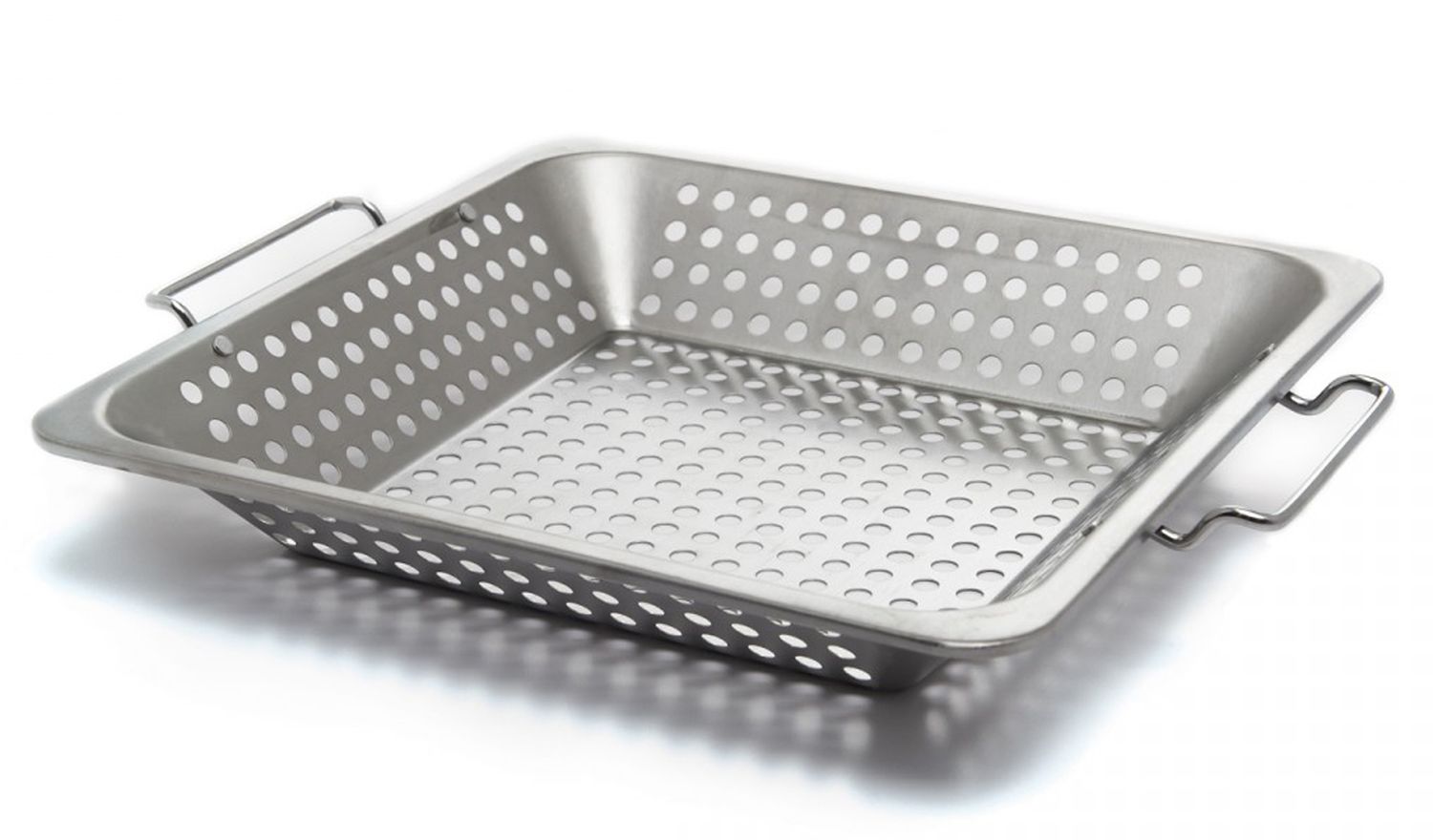 Grillkurv rustfritt stål 30,5x30,5 cm - Broil King forfra