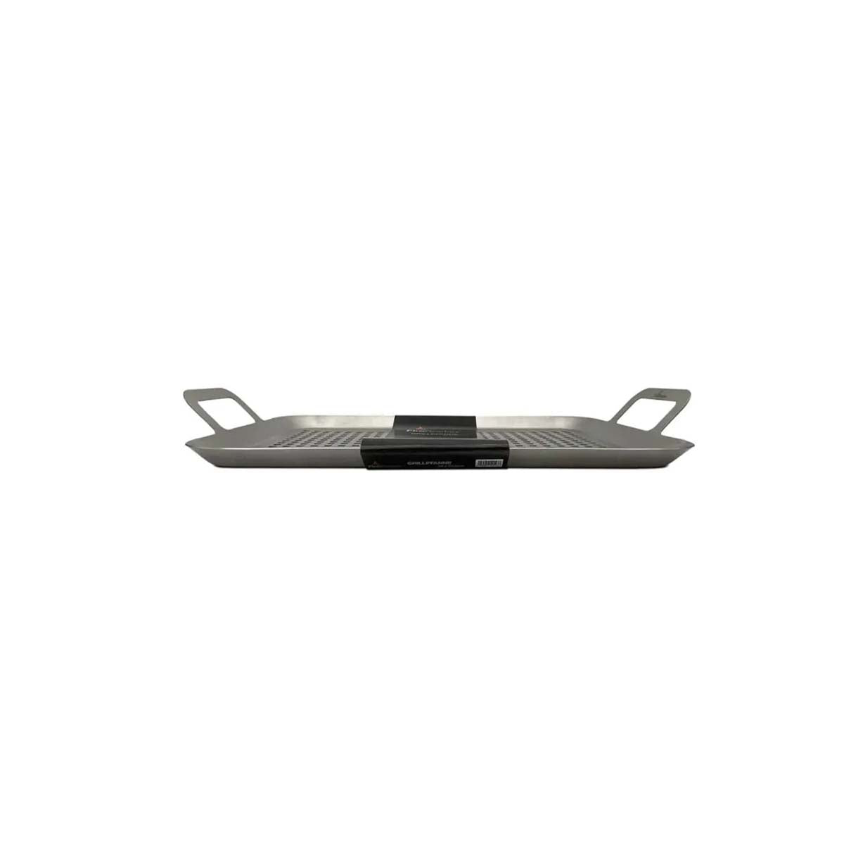 Detalj av Grillkurv rustfritt stål 33 x 22,4 cm - FireRocket perforering