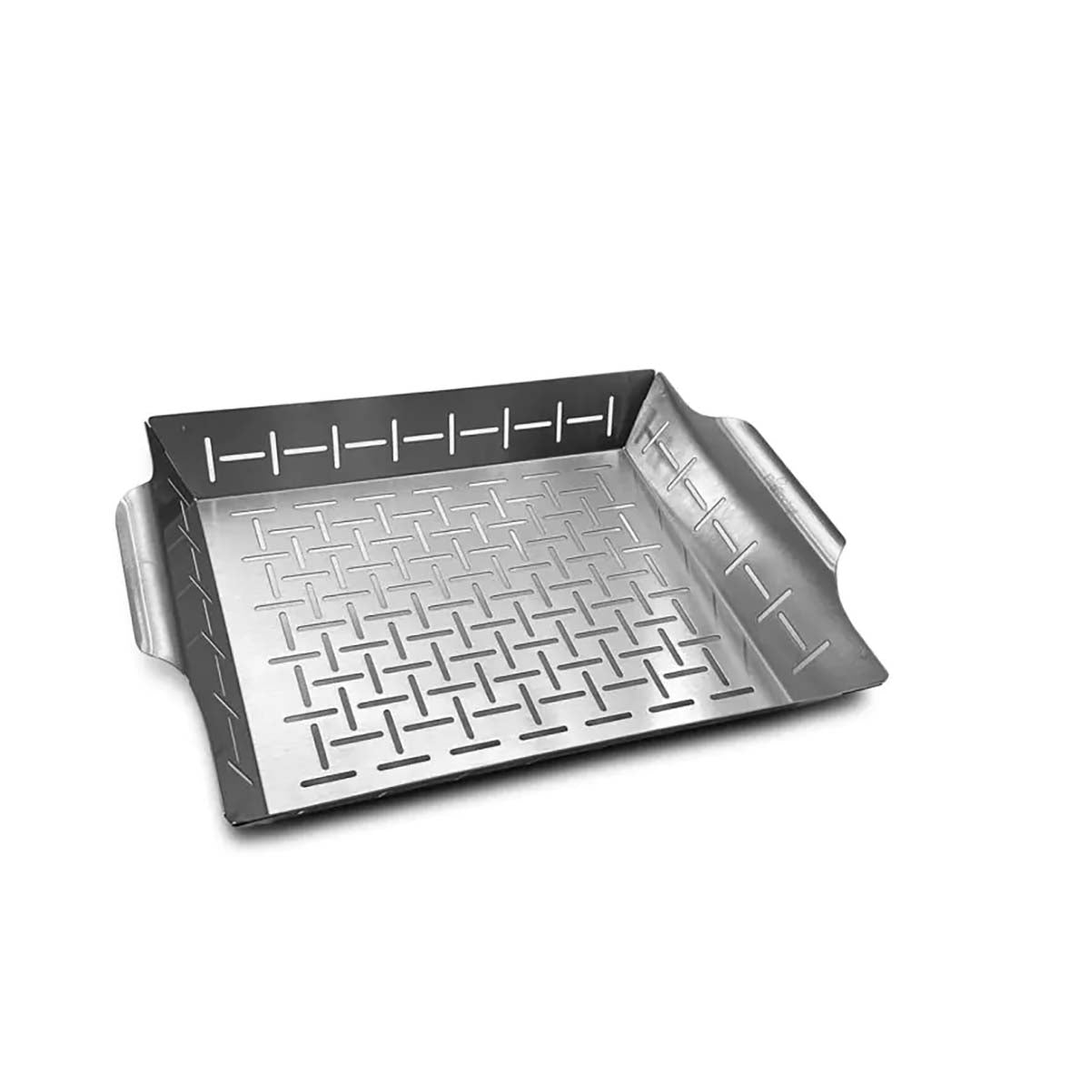 Montert grillkurv rustfritt stål 43,5 x 25 cm - FireRocket nærbilde